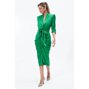 Rochie Daciana Verde Deschis