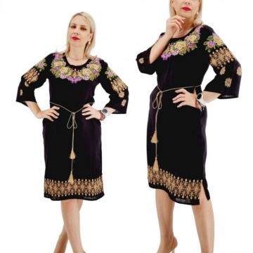 Rochie Brodata Traditional Atena 4