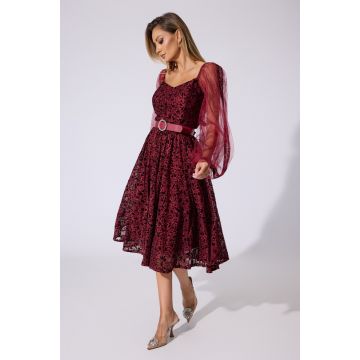 Rochie Gwendoline Bordo