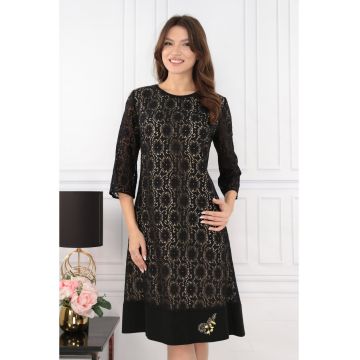 Rochie de ocazie din dantela neagra