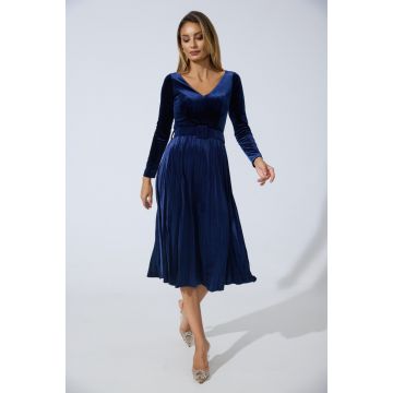 Rochie Caresse Bleumarin