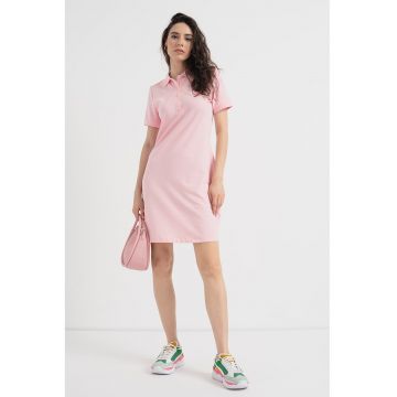 Rochie mini polo din material pique