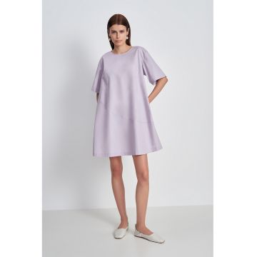 Rochie mini supradimensionata de bumbac