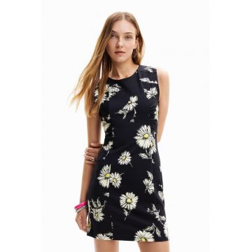 Rochie mini cu model floral