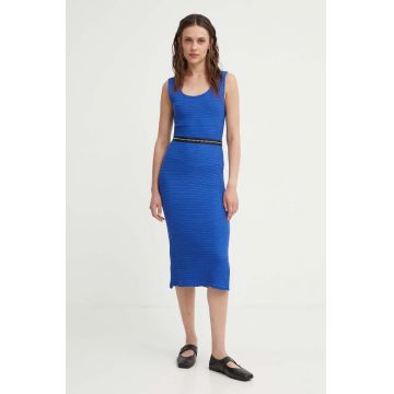 Answear Lab rochie midi, mulata