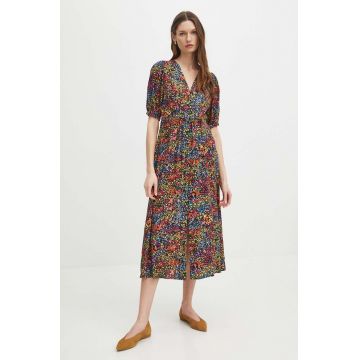 Medicine rochie maxi, evazati