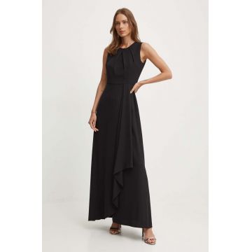 Sandro Ferrone rochie culoarea negru, maxi, evazati, SFS21XBDTOKIO