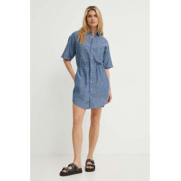 G-Star Raw rochie jeans mini, oversize, D24874-D558