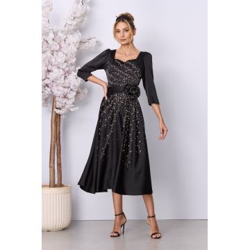 Rochie de ocazie Madlen Neagra