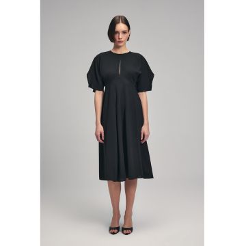 Rochie midi evazata