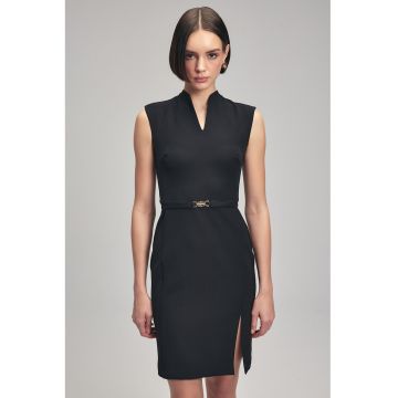 Rochie mini cu o curea in talie