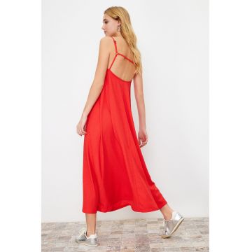 Rochie midi evazata