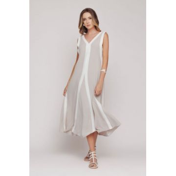 Rochie CC1MZ4247 bej Mizar