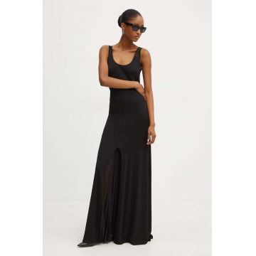 MAX&Co. rochie culoarea negru, maxi, evazati, 2426626061200