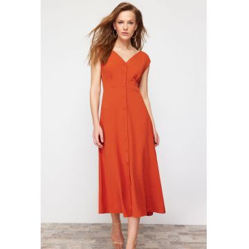 Rochie midi evazata