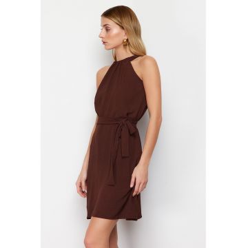 Rochie mini cu decolteu american