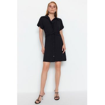 Rochie mini cu nasturi