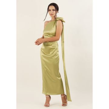 Rochie pe un umar lime 36