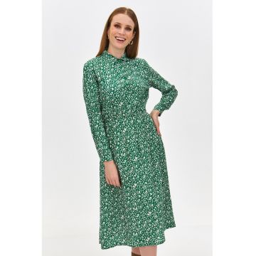 Rochie midi evazata