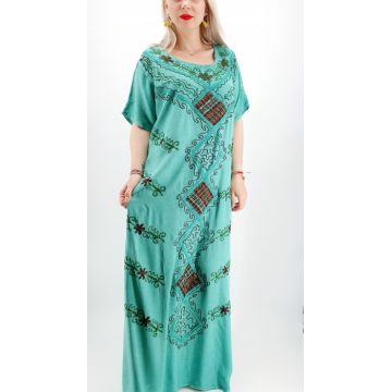 Rochie Lunga Brodata Miuta 29