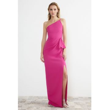 Rochie maxi cu slit adanc 55485