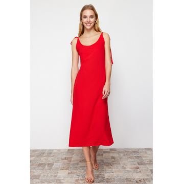 Rochie dama 117503-7871 - Poliester - Rosu