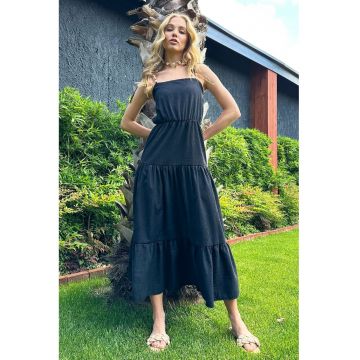 Rochie maxi evazata