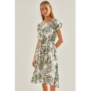 Rochie midi cu cordon