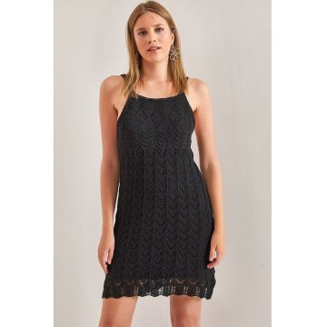 Rochie mini tricotata