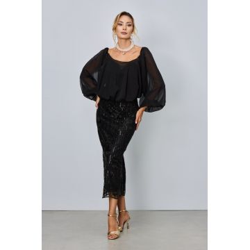 Rochie de ocazie Indilla Neagra