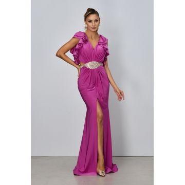 Rochie de ocazie premium Berenice Fucsia