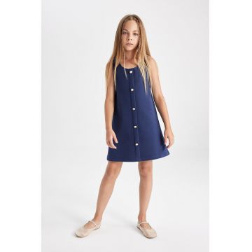 Rochie mini cu croiala in A