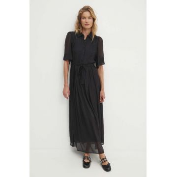 Answear Lab rochie culoarea negru, maxi, evazati