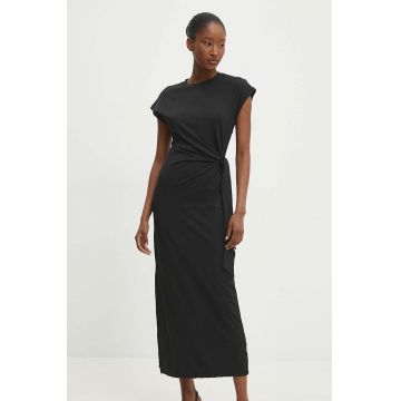 Answear Lab rochie culoarea negru, maxi, mulata