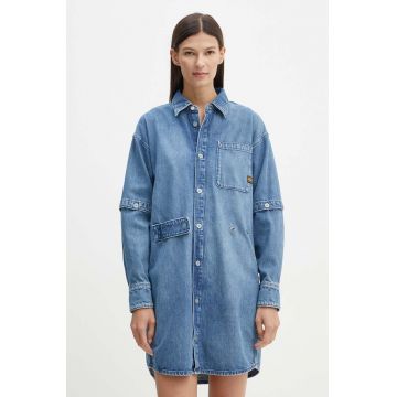 G-Star Raw rochie jeans mini, drept, D25349-D301