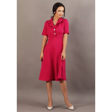 Rochie clos ciclame 36