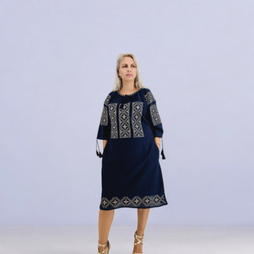 Rochie Traditionala Elodia 5 - masuri mari