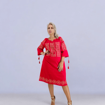 Rochie Traditionala Elodia 6 - masuri mari