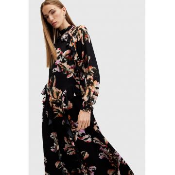 Rochie lunga cu imprimeu floral Jessica