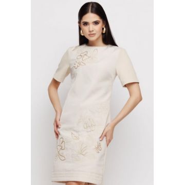 Rochie 4371 bej Mizar