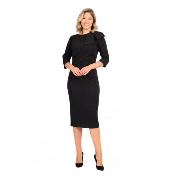 Rochie 4780 neagra La Donna