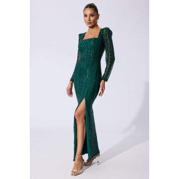 Rochie de ocazie Naveen Verde