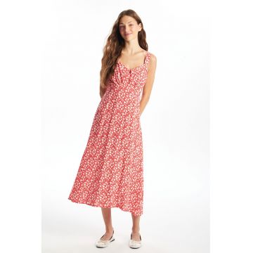 Rochie maxi cu model floral