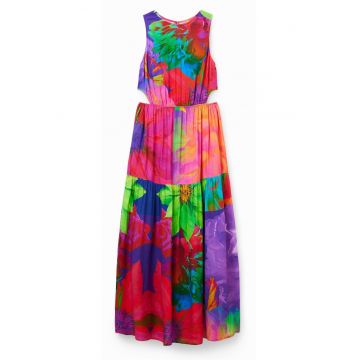 Rochie dama - 302487226 - Viscoza - Multicolor