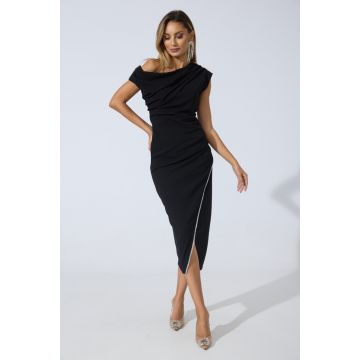 Rochie de ocazie Fereya Neagra