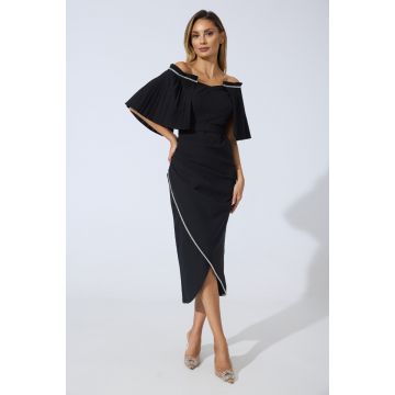 Rochie  de ocazie Kendall Neagra