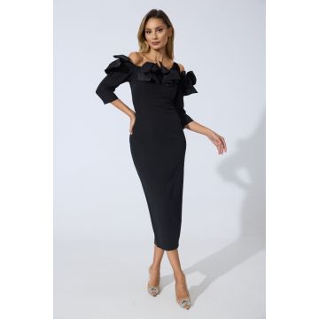 Rochie de ocazie Peyton Neagra