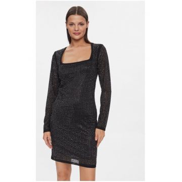 Rochie dama - 303398729 - Negru - Poliester