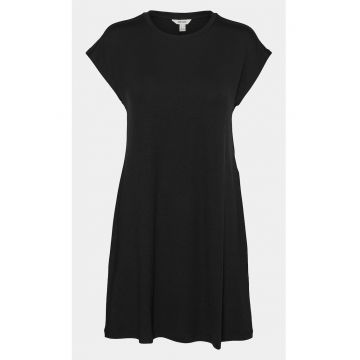 Rochie dama - 303613082 - Negru - Lyocell