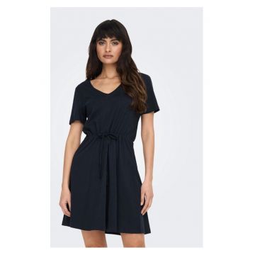 Rochie dama - 301823414 - Bleumarin - Bumbac -